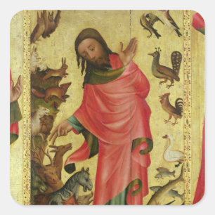 The Creation of the Animals Square Sticker