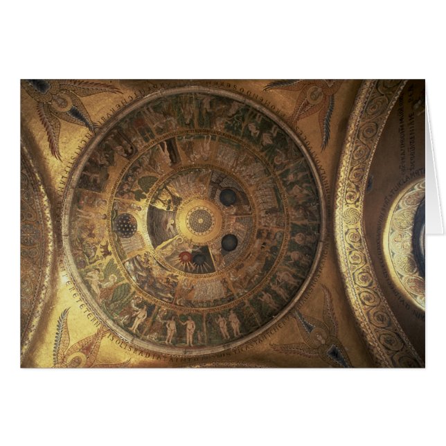 The Creation of the World, from the Genesis Cupola (Front Horizontal)