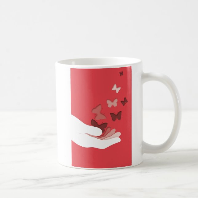 The Creation (Red) Coffee Mug (Right)