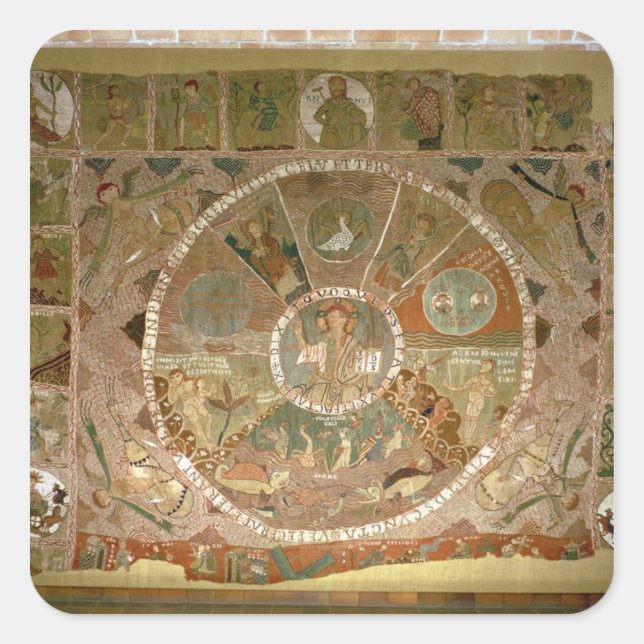 The Creation Square Sticker (Front)
