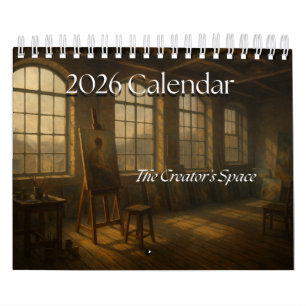 The Creator's Space 2026 Calendar