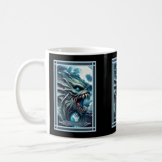 The Creature Tarot Card Coffee Mug (Left)