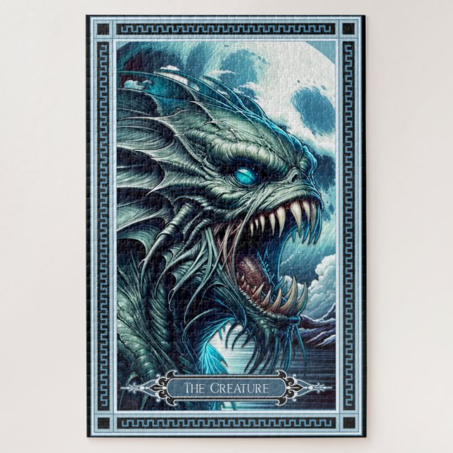 The Creature Tarot Card Jigsaw Puzzle (Vertical)