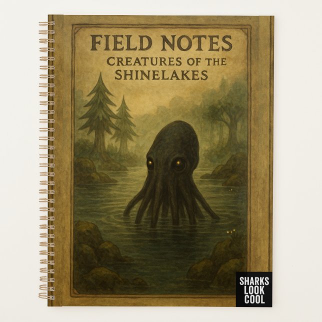 the creatures of the shinelakes planner (Front)