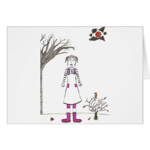 The creepy clown girl