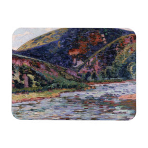The Creuse in Summertime, 1895 (oil on canvas) Magnet
