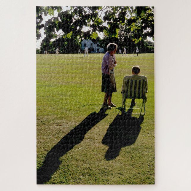 The Cricket Match Jigsaw Puzzle (Vertical)