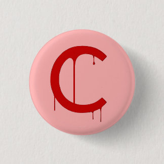 The Crimson Almost Logo 3 Cm Round Badge
