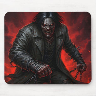 The Crimson Hound Mouse Pad