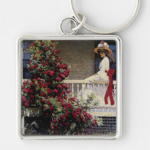 The Crimson Rambler Key Ring