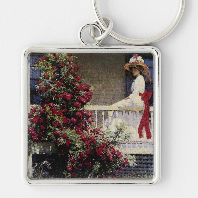 The Crimson Rambler Key Ring (Front)