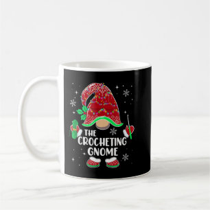 The Crocheting Gnome Christmas Lights Yarn Matchin Coffee Mug