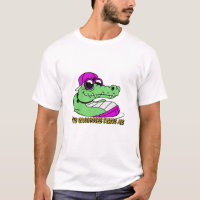 The Crocodile inside me | cute beautiful design