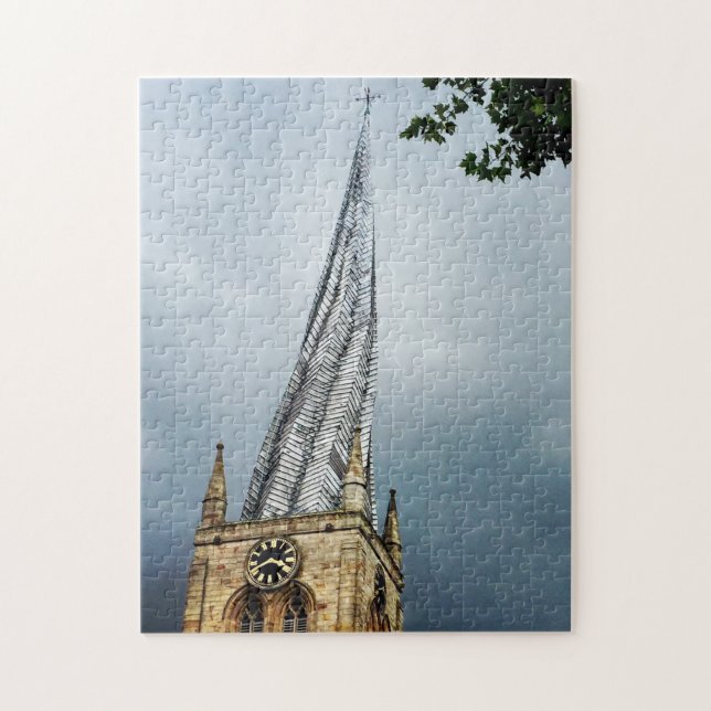 The Crooked Spire Jigsaw Puzzle (Vertical)