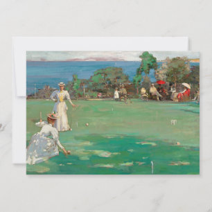 The Croquet Party Sir John Lavery