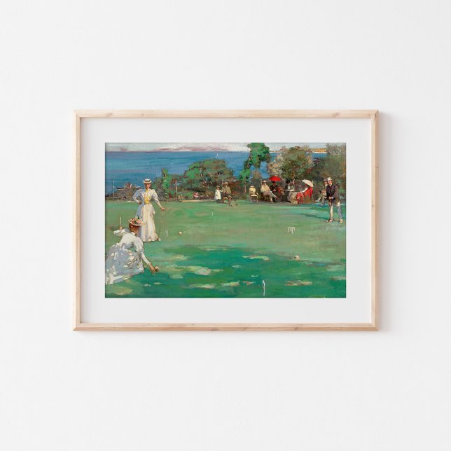 The Croquet Party | Sir John Lavery Poster (Creator Uploaded)