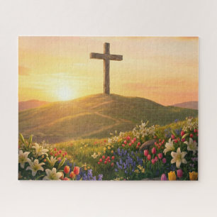 The Cross of Jesus Easter Jigsaw Puzzle