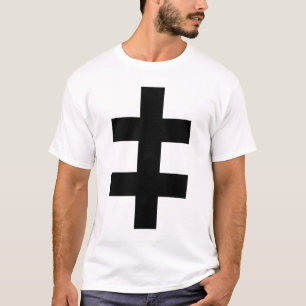 The Cross Of Lorraine (black) T-Shirt