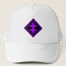 The Cross Of Lorraine - v2 (purple)