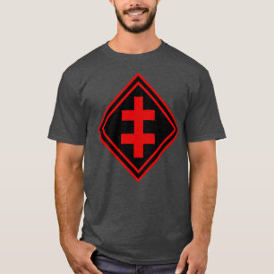 The Cross Of Lorraine - v2 (red)  T-Shirt