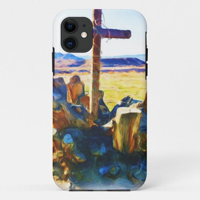 The Cross of Salvation-Saved_ Case-Mate iPhone Case (Back)