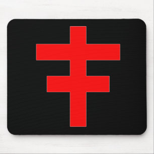The Cross Pattee of The Scottish Knights Templar Mouse Pad