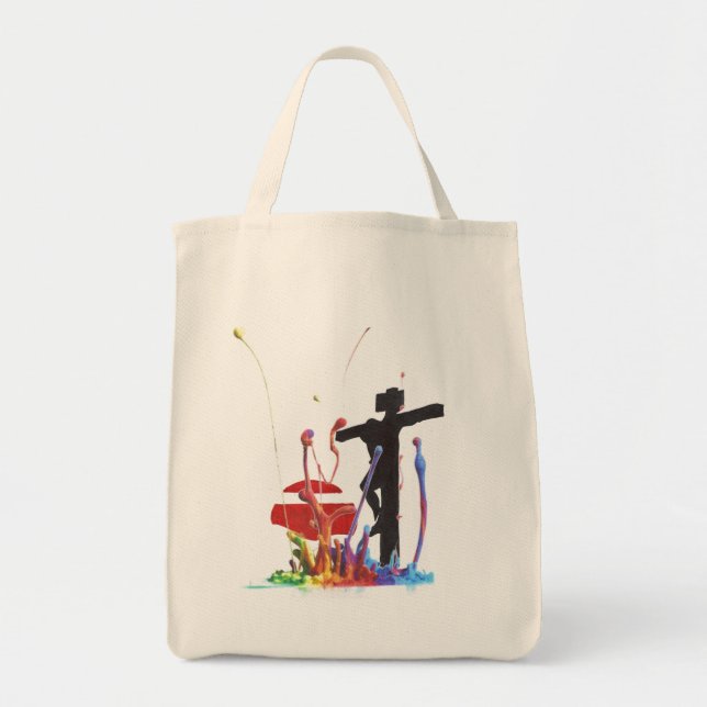 the cross tote bag (Front)