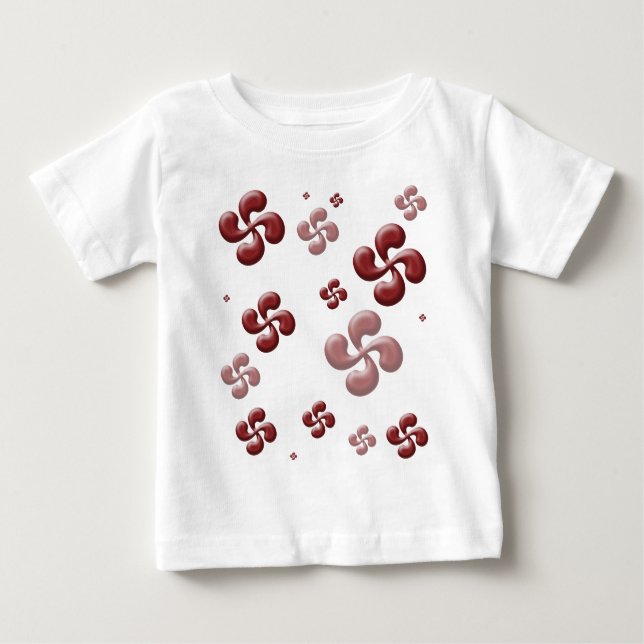 The crosses Basque 3D! Baby T-Shirt (Front)