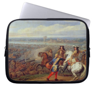The Crossing of the Rhine, 12th June 1672 (oil on Laptop Sleeve