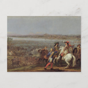 The Crossing of the Rhine, 12th June 1672 Postcard