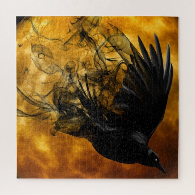 The Crow Jigsaw Puzzle (Vertical)