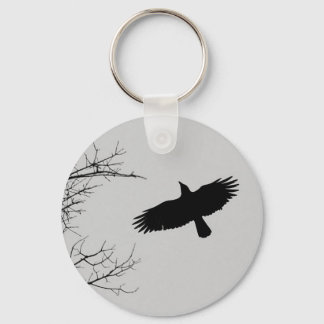 The Crow Key Ring