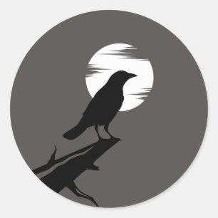 the crow sticker
