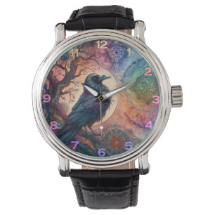 The Crow Tree of Life Mandala Pagan  Watch