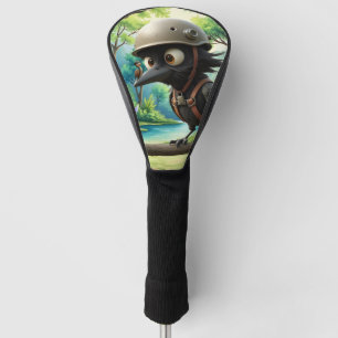 The Crow Who Took Flying Advice from a Snail. Golf Head Cover
