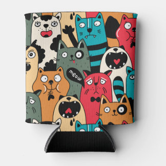The crowd of cats can cooler
