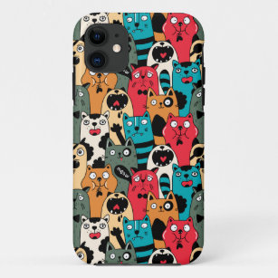 The crowd of cats Case-Mate iPhone case