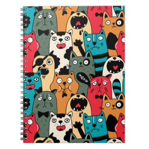 The crowd of cats notebook