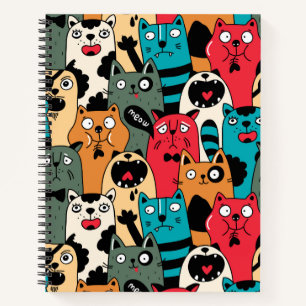 The crowd of cats notebook