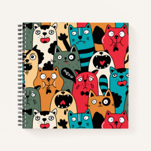 The crowd of cats notebook