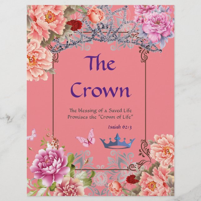 The Crown Beautiful Personalised Paper (Front)