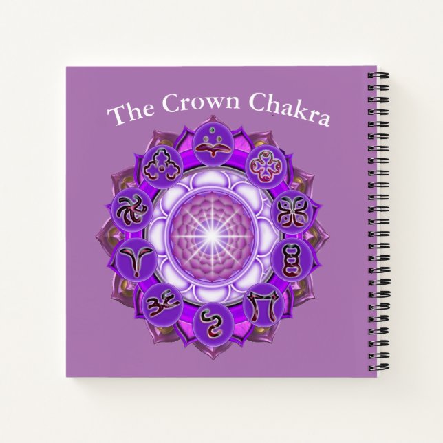 The Crown Chakra Doodle Journal (Back)