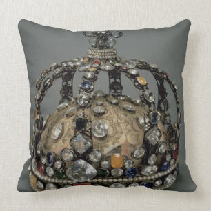 The Crown of Louis XV, 1722 (gilded silver, replac Cushion