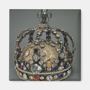 The Crown of Louis XV, 1722 (gilded silver, replac Magnet
