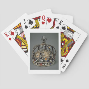 The Crown of Louis XV, 1722 (gilded silver, replac Playing Cards
