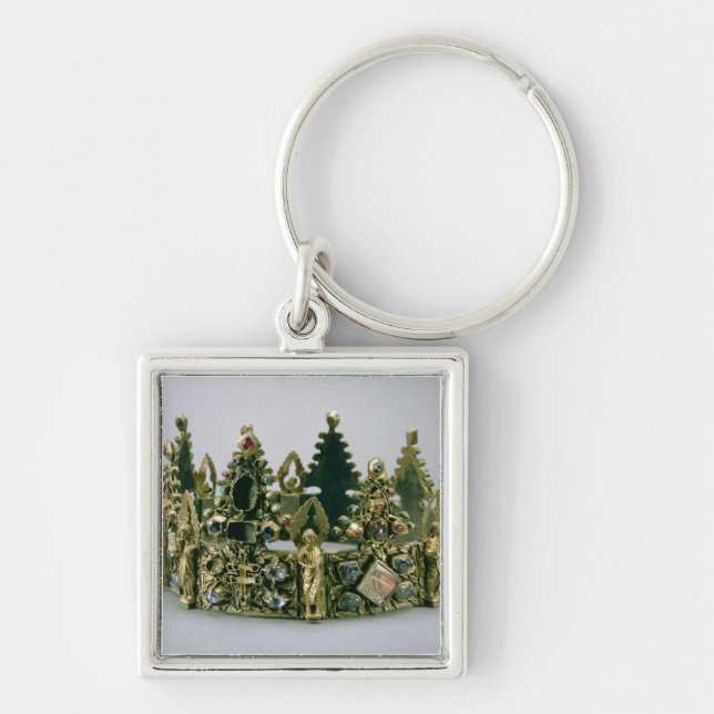 The crown of St. Louis, 13th century (silver-gilt Key Ring (Front)