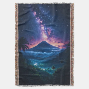 The Crown of the Javanese Sky Throw Blanket