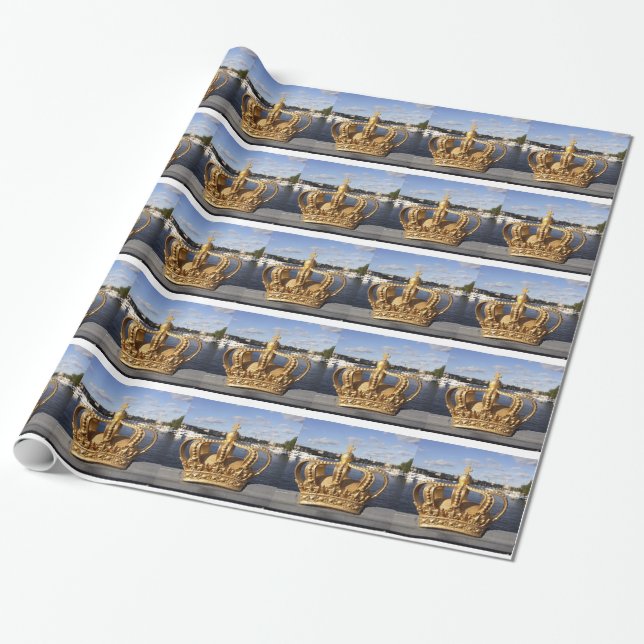 THE CROWN WRAPPING PAPER (Unrolled)