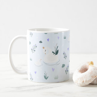 The Crowned Swan Coffee Mug
