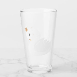 The Crowned Swan Glass
